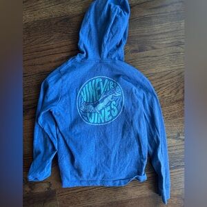 Vineyard vines hoodie size 6 blue